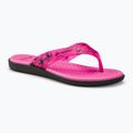Moteriškos šlepetės per pirštą RIDER Aqua V black/pink