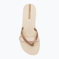 Moteriškos šlepetės per pirštą Ipanema Kirei beige/gold 5
