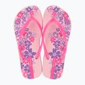 Moteriškos šlepetės per pirštą Ipanema Classic Happy XII pink/pink/lilac 2