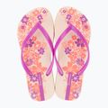 Moteriškos šlepetės per pirštą Ipanema Classic Happy XII beige/pink/orange 2