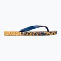 Moteriškos šlepetės per pirštą Ipanema Animal Print VI yellow/pearly blue 2