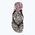 Moteriškos šlepetės per pirštą Ipanema Animal Print VI beige/black/pink 5