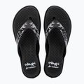 Moteriškos šlepetės per pirštą RIDER Aqua VI black/grey 2