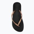 Moteriškos šlepetės per pirštą Ipanema Anat Tan black/gold 5
