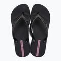 Moteriškos Ipanema Mesh X Plat black/black/lilac šlepetės 2