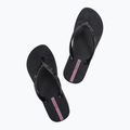Moteriškos Ipanema Mesh X Plat black/black/lilac šlepetės 3