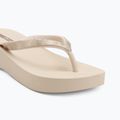 Moteriškos šlepetės per pirštą Ipanema Mesh X Plat beige/beige/brown 7