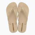 Moteriškos šlepetės per pirštą Ipanema Mesh IX beige/beige/gold 2