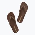 Moteriškos šlepetės per pirštą Ipanema Mesh IX brown/brown/Gold 3