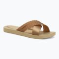 Moteriškos šlepetės Ipanema Sense Slide beige/gold