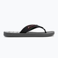 Vyriškos šlepetės per pirštą RIDER Impulse Graphic dark grey/black/red 2