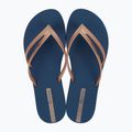 Moteriškos šlepetės per pirštą Ipanema Bossa blue/metallic pink 2