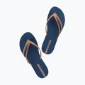 Moteriškos šlepetės per pirštą Ipanema Bossa blue/metallic pink 3