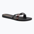 Moteriškos šlepetės per pirštą Ipanema Kirei Chic black/brown tile