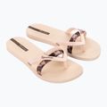 Moteriškos šlepetės per pirštą Ipanema Kirei Chic beige/brown
