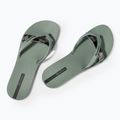 Moteriškos šlepetės per pirštą Ipanema Kirei Chic green 3