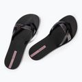 Moteriškos šlepetės per pirštą Ipanema Kirei Chic black/glitter/purple 3