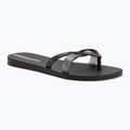 Moteriškos šlepetės per pirštą Ipanema Kirei Chic black/glitter/purple