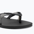 Moteriškos šlepetės per pirštą Ipanema Kirei Chic black/glitter/purple 7