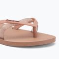 Moteriškos šlepetės per pirštą Ipanema Kirei Chic pink/glitter/red 7