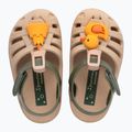"Ipanema Summer XV Baby" šviesiai smėlio, žalios ir geltonos spalvos sandalai 2