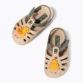"Ipanema Summer XV Baby" šviesiai smėlio, žalios ir geltonos spalvos sandalai 3