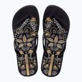 Moteriškos šlepetės per pirštą Ipanema Anat Nature VIII black/black/gold 2