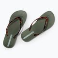 Moteriškos šlepetės per pirštą Ipanema Anat Connect II green/clear 3