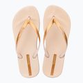Moteriškos šlepetės per pirštą Ipanema Anat Connect II beige/gold 2