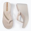 Moteriškos šlepetės per pirštą Ipanema High Fashion II beige/light beige 3