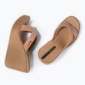 Moteriškos šlepetės Ipanema High Fashion II Slide beige/glitter beige/green 3