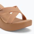 Moteriškos šlepetės Ipanema High Fashion II Slide beige/glitter beige/green 7