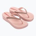 Moteriškos Ipanema Mesh Chic Plat pink/glitter pink šlepetės