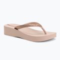 Moteriškos šlepetės per pirštą Ipanema Mesh Chic Plat pink/glitter pink