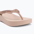 Moteriškos šlepetės per pirštą Ipanema Mesh Chic Plat pink/glitter pink 7