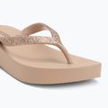Moteriškos šlepetės per pirštą Ipanema Mesh Chic Plat beige/glitter beige 7