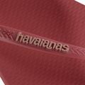 Moteriškos šlepetės per pirštą Havaianas Square Logo Pop Up pau brasil 12