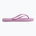 Moteriškos šlepetės per pirštą Havaianas Square Logo Pop Up fresh lavender 9