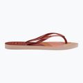 Moteriškos šlepetės per pirštą Havaianas Slim Palette Glow ballet rose 2