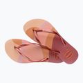 Moteriškos šlepetės per pirštą Havaianas Slim Palette Glow ballet rose 5