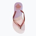 Moteriškos šlepetės per pirštą Havaianas Slim Palette Glow ballet rose 5