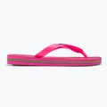 Šlepetės per pirštą Havaianas Brasil Logo Neon pink flux / pink flux 4