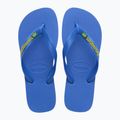 Šlepetės per pirštą Havaianas Brasil Logo Neon star blue /  star blue 10