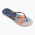 Moteriškos šlepetės per pirštą Havaianas Slim Palette Glow beige