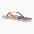 Moteriškos šlepetės per pirštą Havaianas Slim Palette Glow beige 3