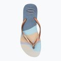 Moteriškos šlepetės per pirštą Havaianas Slim Palette Glow beige 5