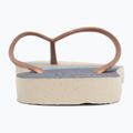 Moteriškos šlepetės per pirštą Havaianas Slim Palette Glow beige 6