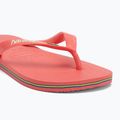 Šlepetės per pirštą Havaianas Brasil Logo tropical coral 7