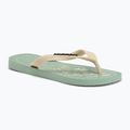 Moteriškos šlepetės per pirštą Havaianas Top Tropicalia Vibes coast green
