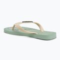 Moteriškos šlepetės per pirštą Havaianas Top Tropicalia Vibes coast green 3